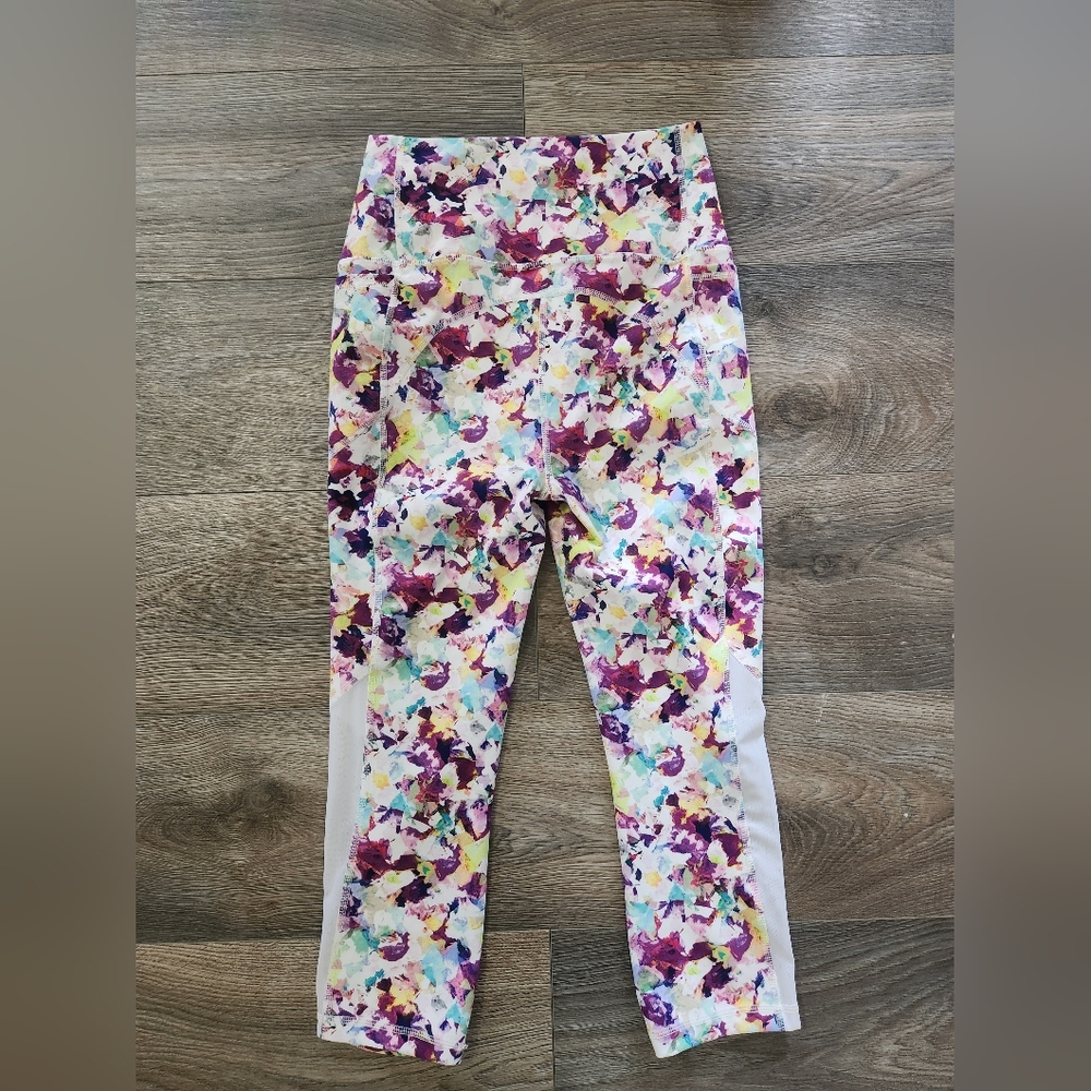 RBX POP FLORAL‎ SUPER SOFT CAPRI, Size small
